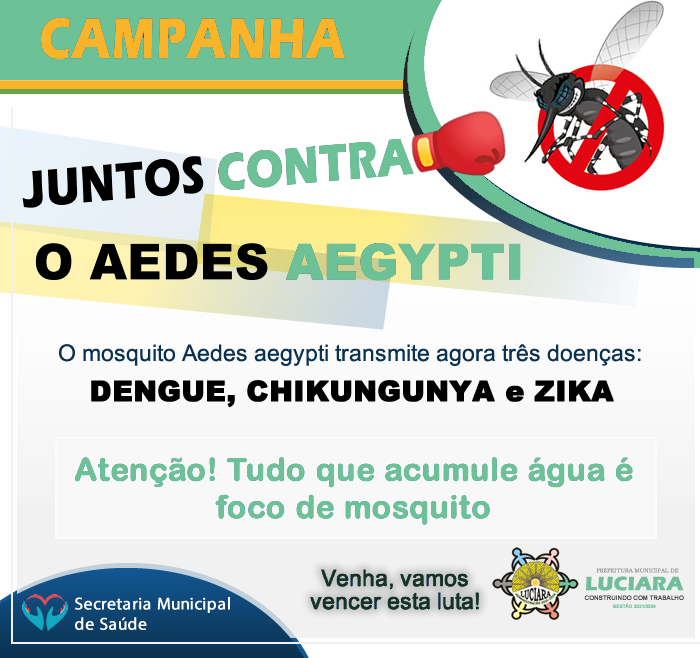 CAMPANHA - Todos Contra Dengue (ano 2019)